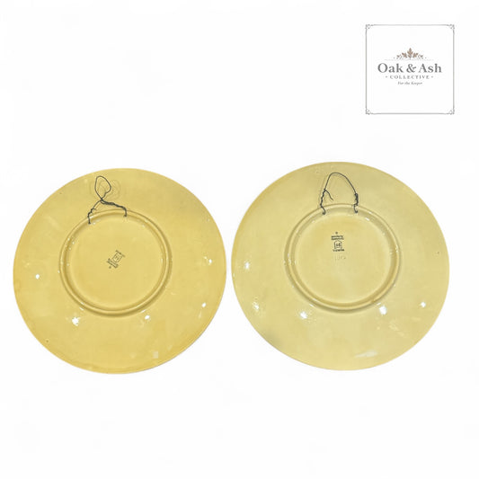 Midcentury German Majolica · Hand-Painted · Fall Tones